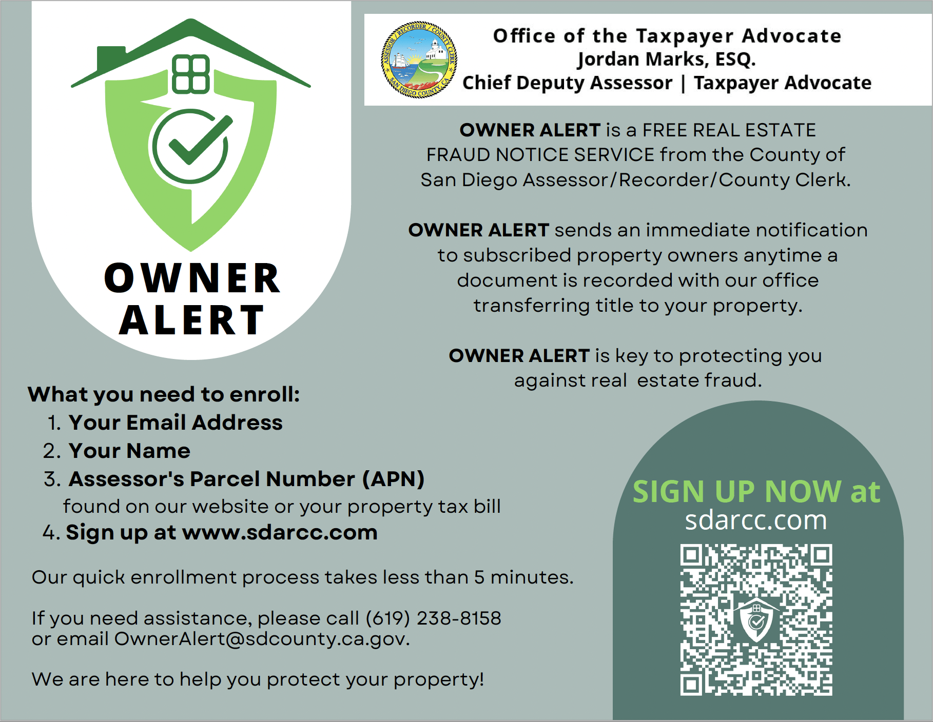 Owner Alert Postcard 1